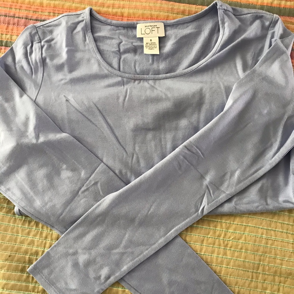 Lavender Long Sleeve from LOFT